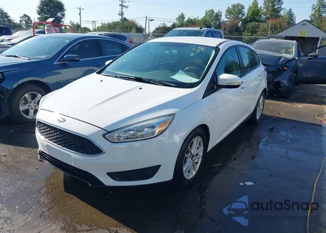 2016 Ford Focus Se z USA, uszkodzony, nr VIN 1FADP3K2XGL219401